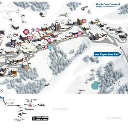 木屋 Schi Jaacas - Schi Jaacas - 8/10 Pers - Plagne Centre - Ctjac Mae-8424 拉普拉涅